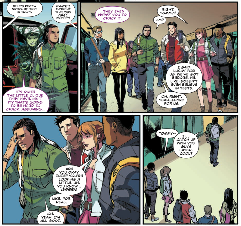 Illustration for article titled The Power Rangers make a less than mighty return to comics